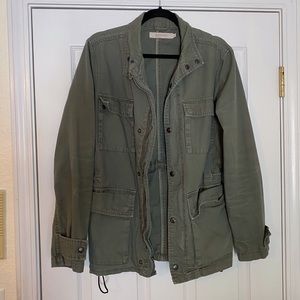 Army Green Cargo/Utility Jacket
